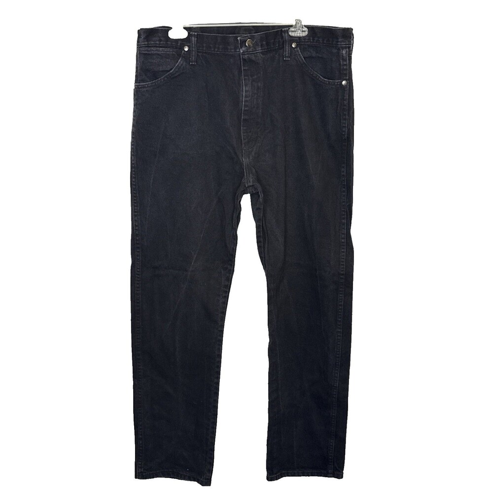 Wrangler Cowboy Cut Silver Edition Original Fit Black Jeans 38x36 13MSEWK Mens